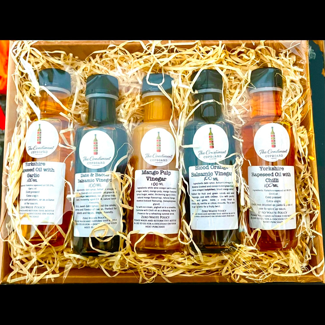 5 Bottle Oil & Vinegar Hampers