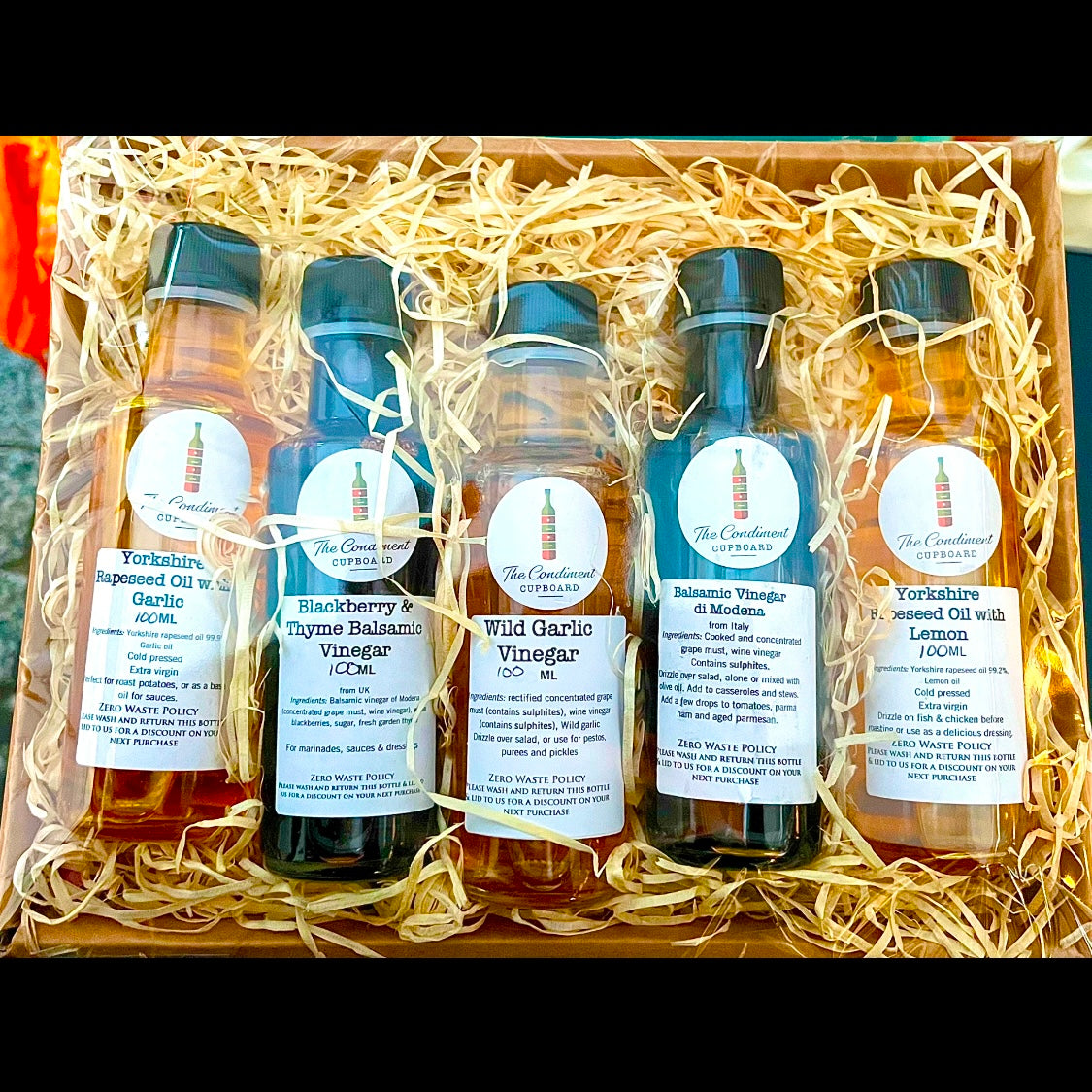 5 Bottle Oil & Vinegar Hampers